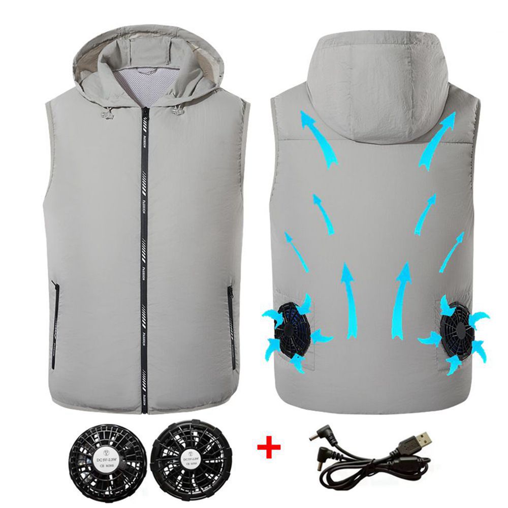 Summer Sport Fan Air Condition - Outdoor Sport Jacket Brand recension och pris