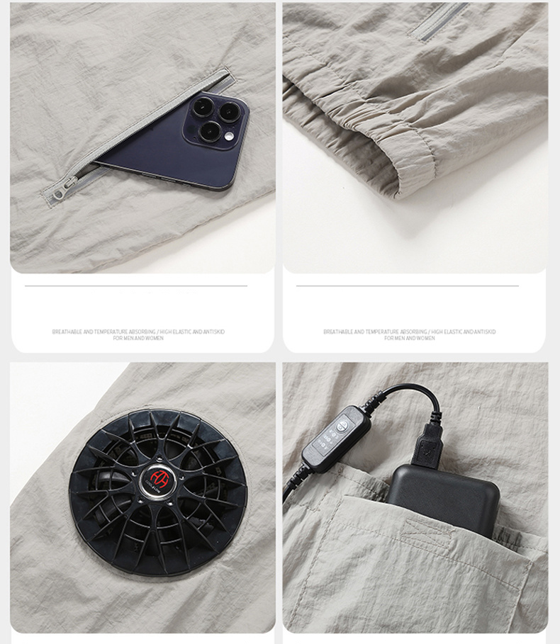 Summer Sport Fan Air Condition - Outdoor Sport Jacket Brand recension och pris
