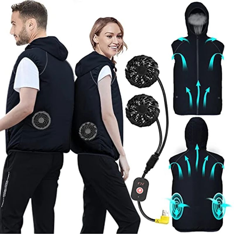 Summer Sport Fan Air Condition - Outdoor Sport Jacket Brand recension och pris