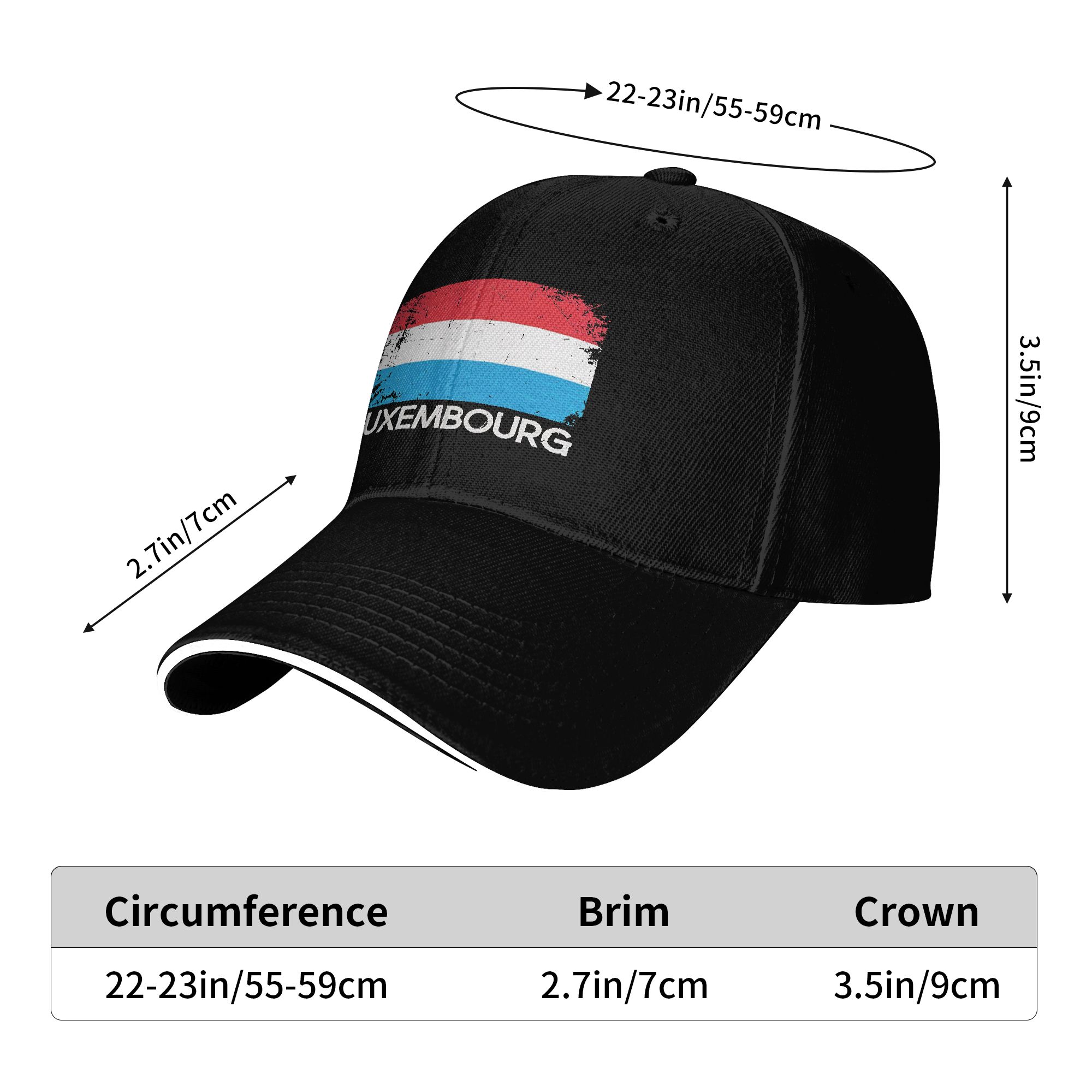 Luxembourg Flag Map  Baseball  - Outdoor Sport Luxembourg recension och pris