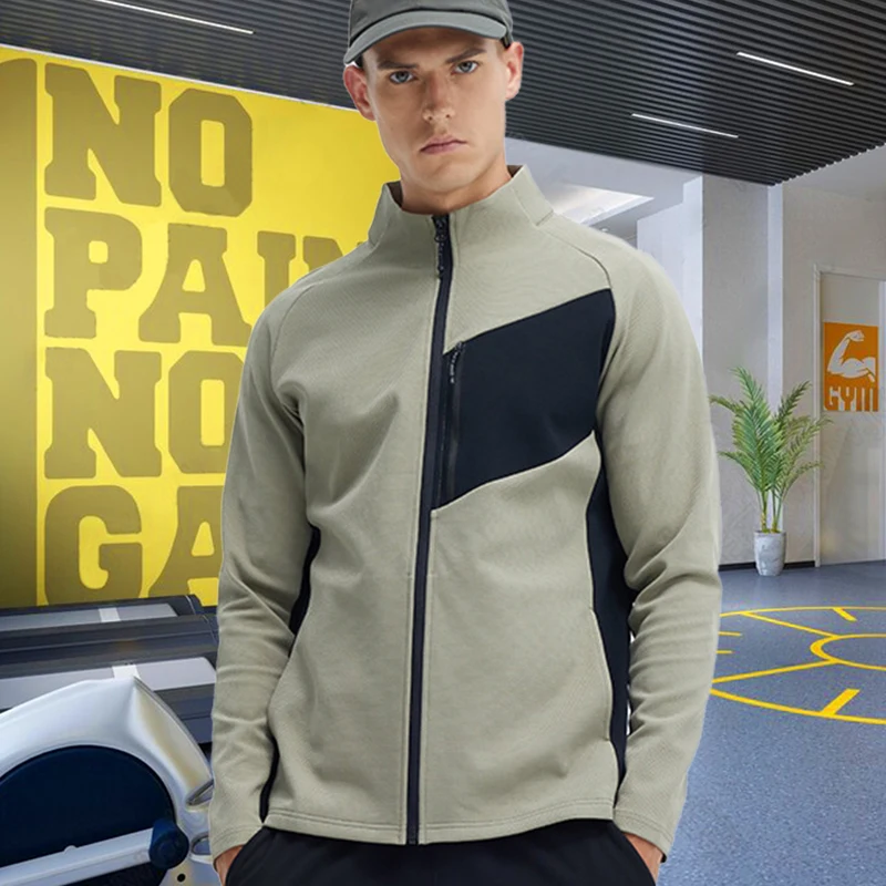 Gym Sport Hoodies for Men Fitn - Outdoor Sport Jacket Brand recension och pris