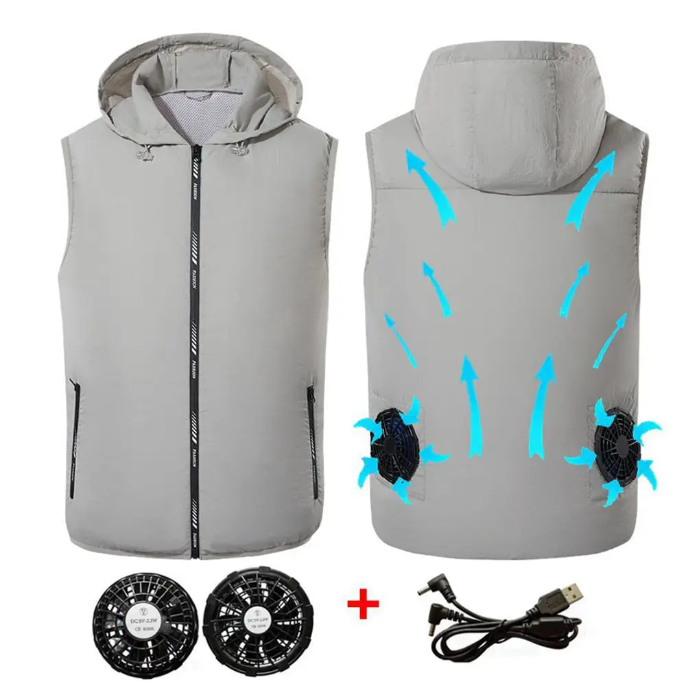 Summer Sport Fan Air Condition - Outdoor Sport Jacket Brand recension och pris