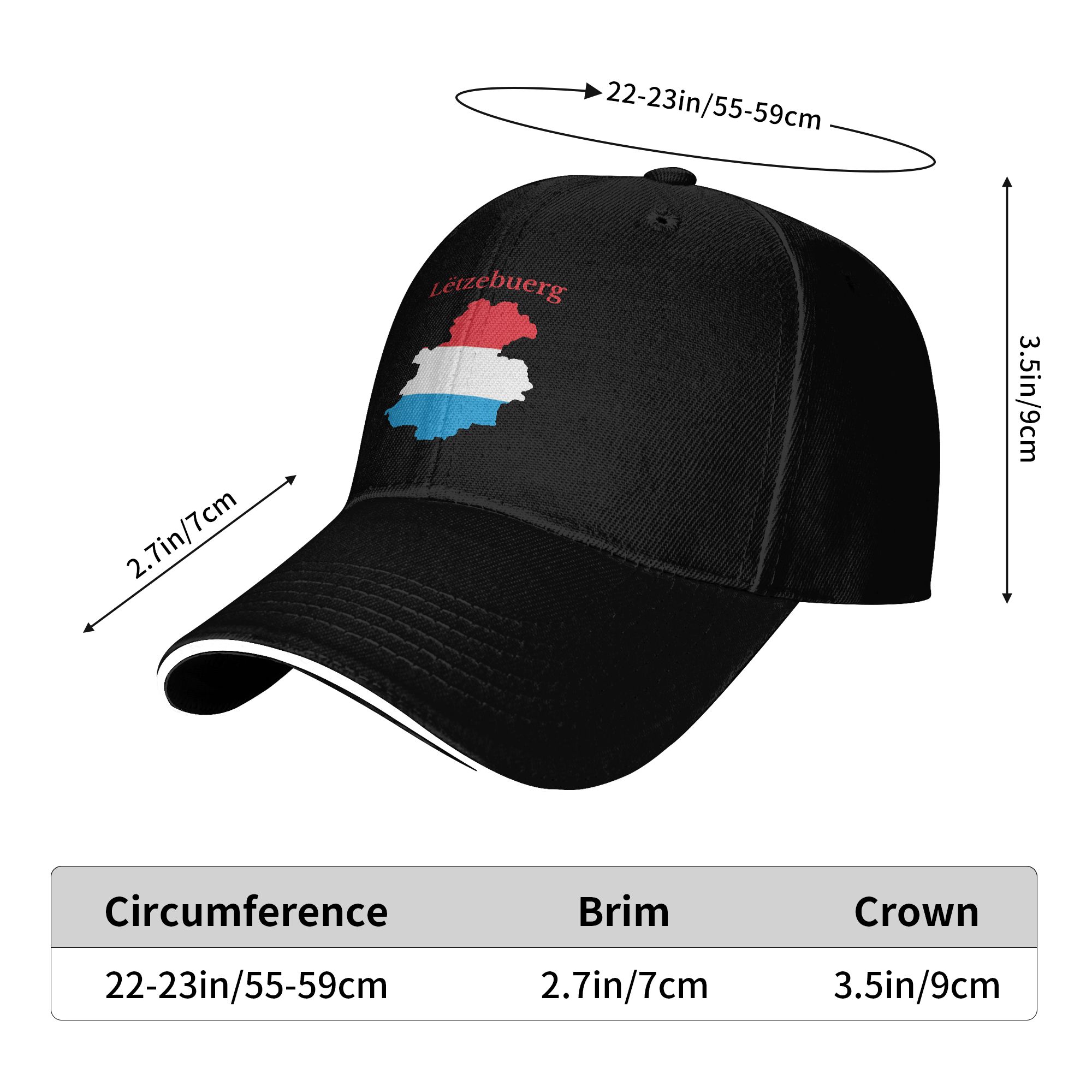 Summer Casual Baseball Cap Lux - Outdoor Sport Luxembourg recension och pris