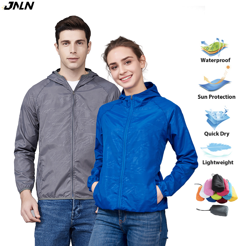 JNLN Unisex Hiking Jacket Men  - Outdoor Sport Windbreaker recension och pris
